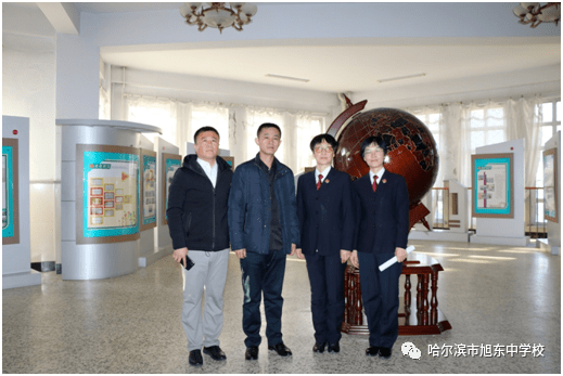 普法教育促成长!旭东中学法治宣传进校园