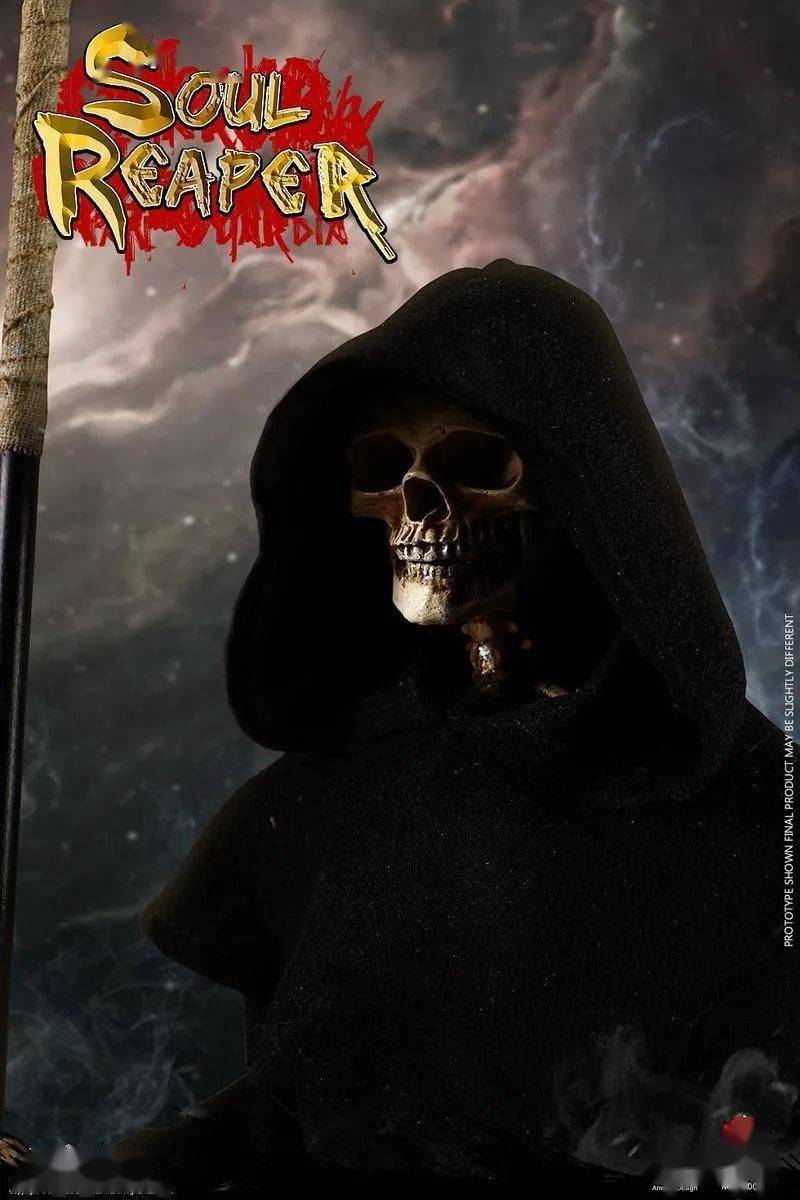 美系coomodel新品16合金压铸梦魇系列死神灵魂收割者可动人偶