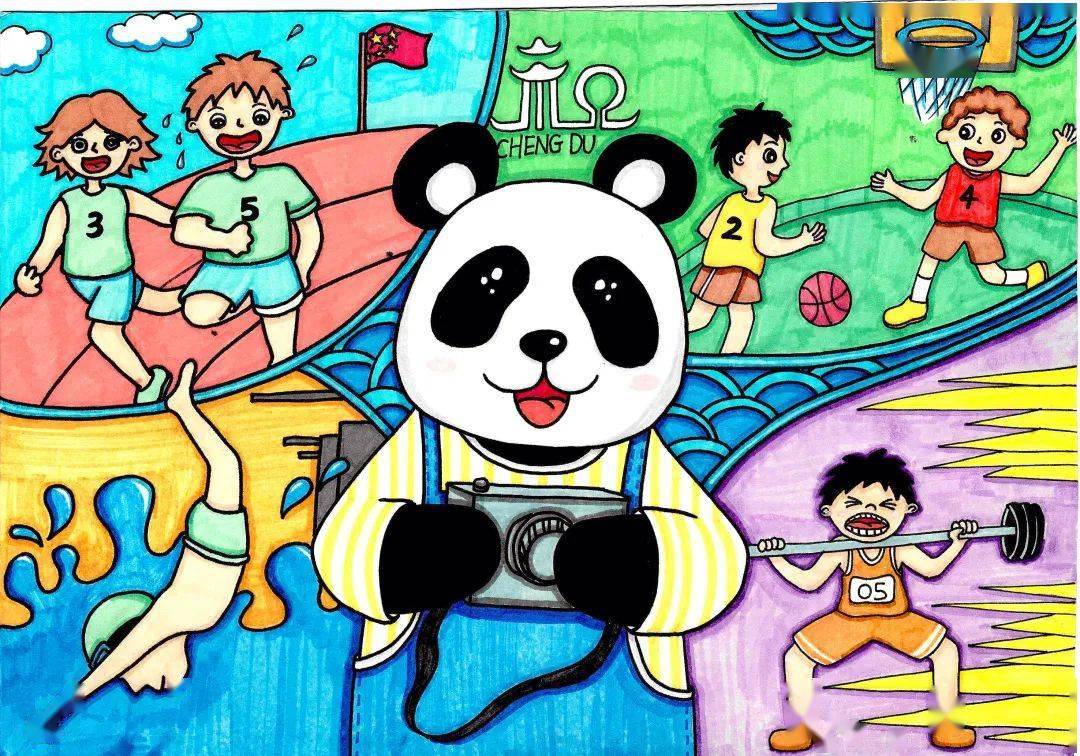 青春绘大运,由你票选!_作品