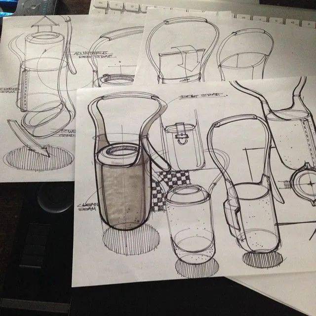 如今的佛系青年怎么都是人手一个保温杯了手绘581day