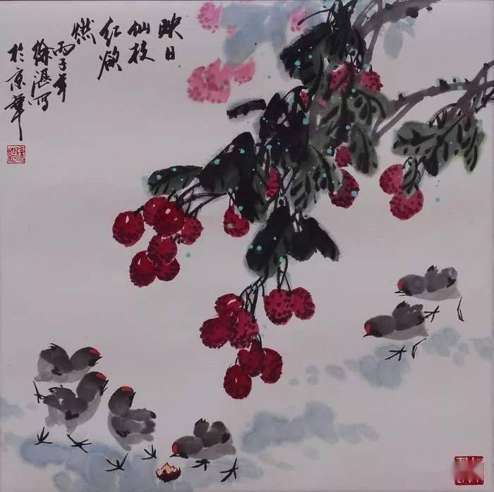 徐湛经典国画100幅想学的收藏了