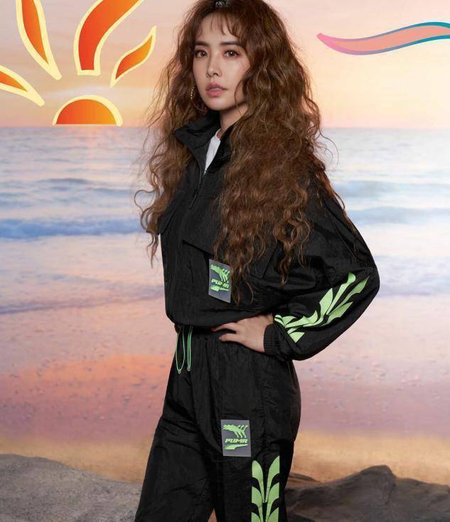 40岁蔡依林真嫩双马尾卷发少女感满满甜美可爱又高级