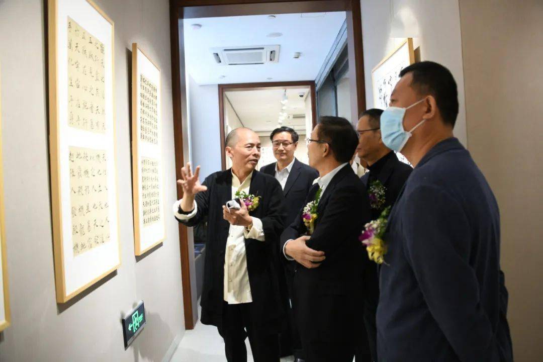 新闻雄深雅健99林建国书法作品展在上海文艺会堂开幕