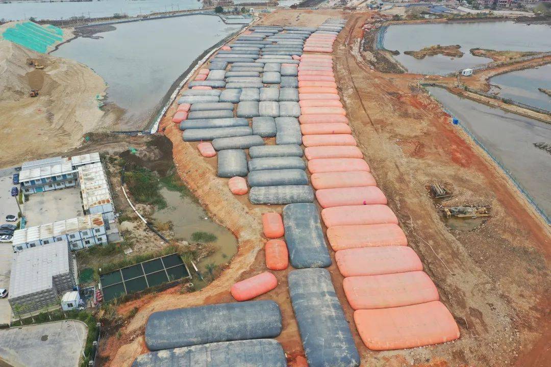 路基水袋预压施工实时监控云平台 工程质量有保障该项目路基位于莲河