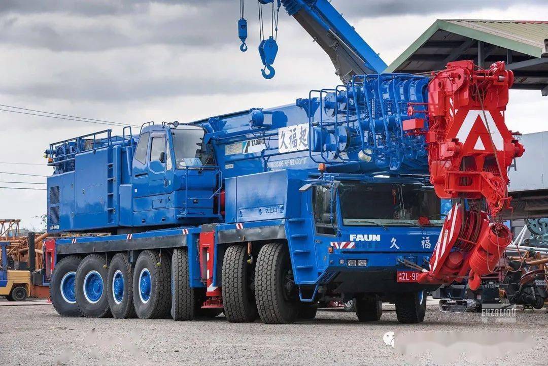 这也是该型吊车第二次走出日本国门,在海外企业服役由于是二手吊车