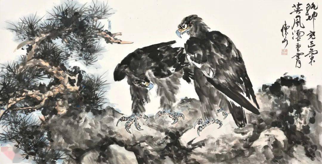 繁英落素秋记画家刘怀山