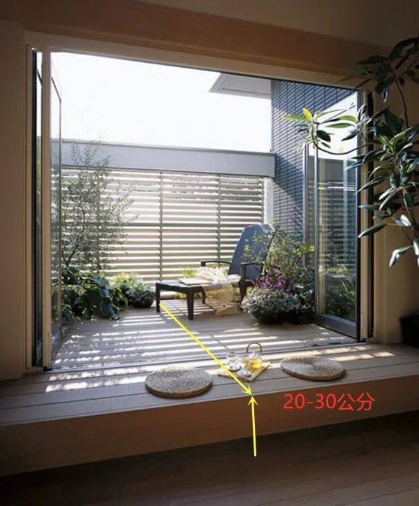 拜拜了普通阳台在室内抬高25公分地台看完后我不信你不羡慕