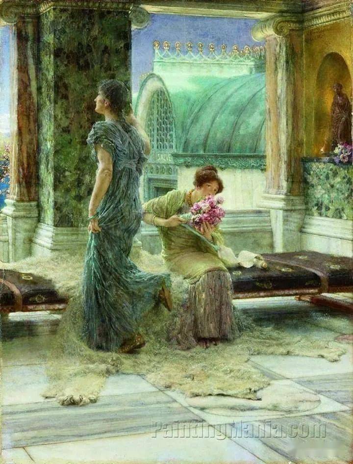 英国古典油画温馨又华丽