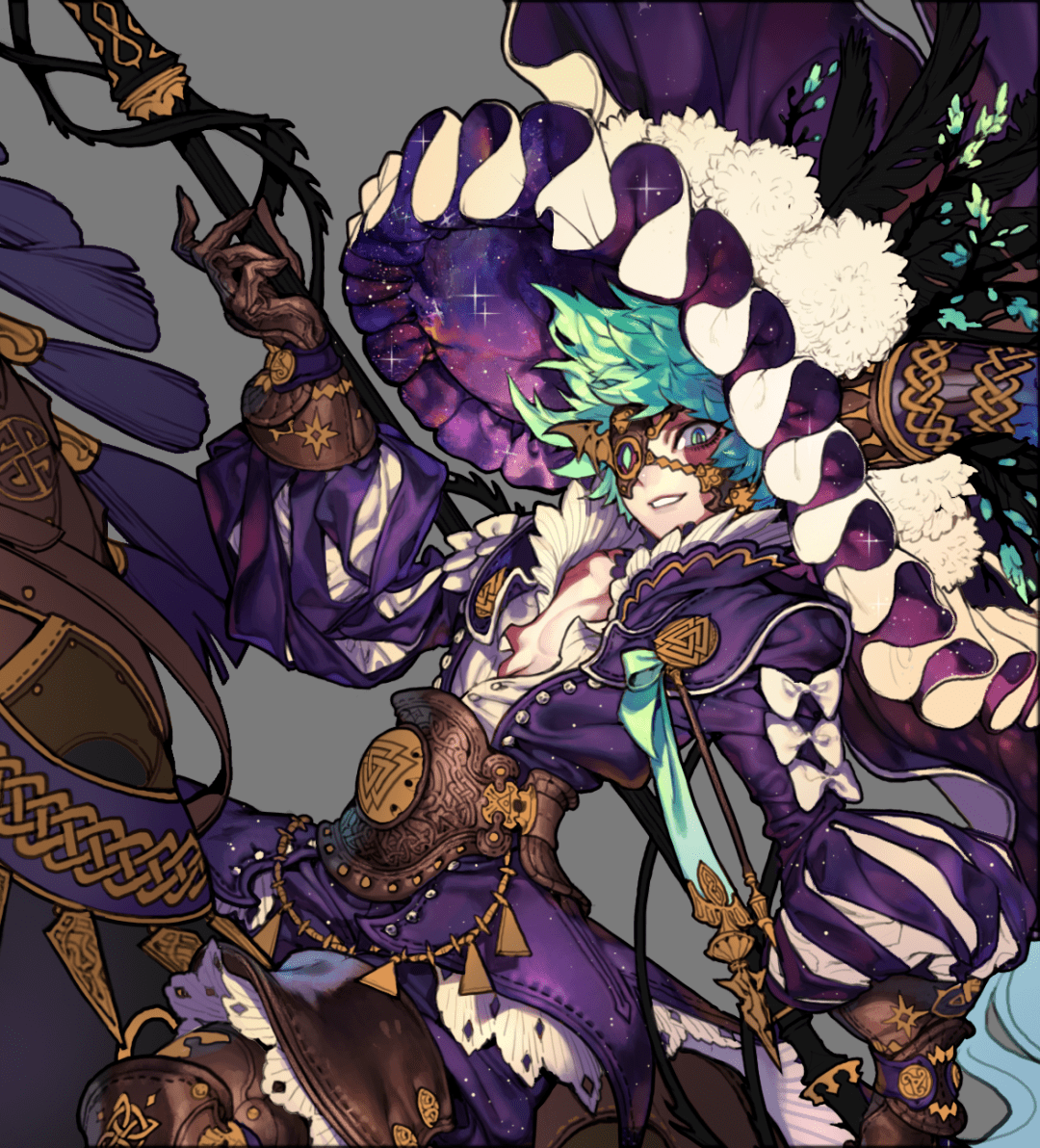 p站画师pigeon韩国画师线稿上色作品集