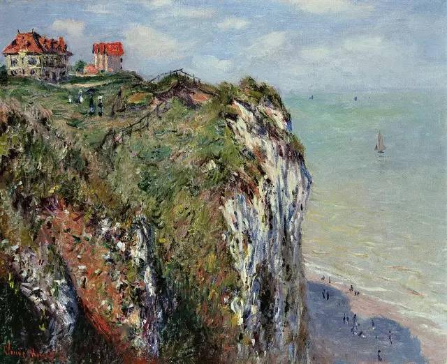 grainval near fecamp, 1881cliff at grainval, 1882cliff at petit