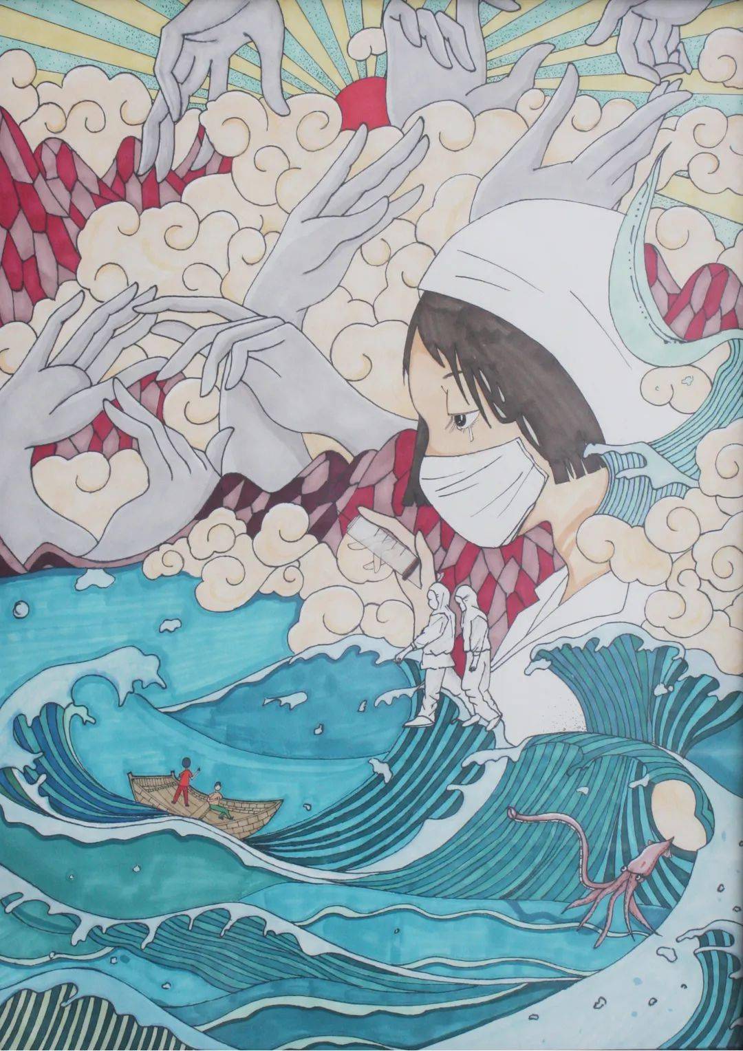 第六届中国画都全市青少年书画作品展