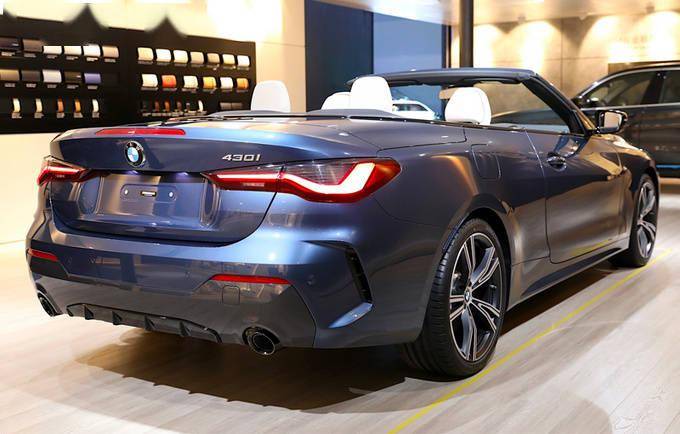 宝马全新4系敞篷版正式上市 软顶材质/46.88万元起售