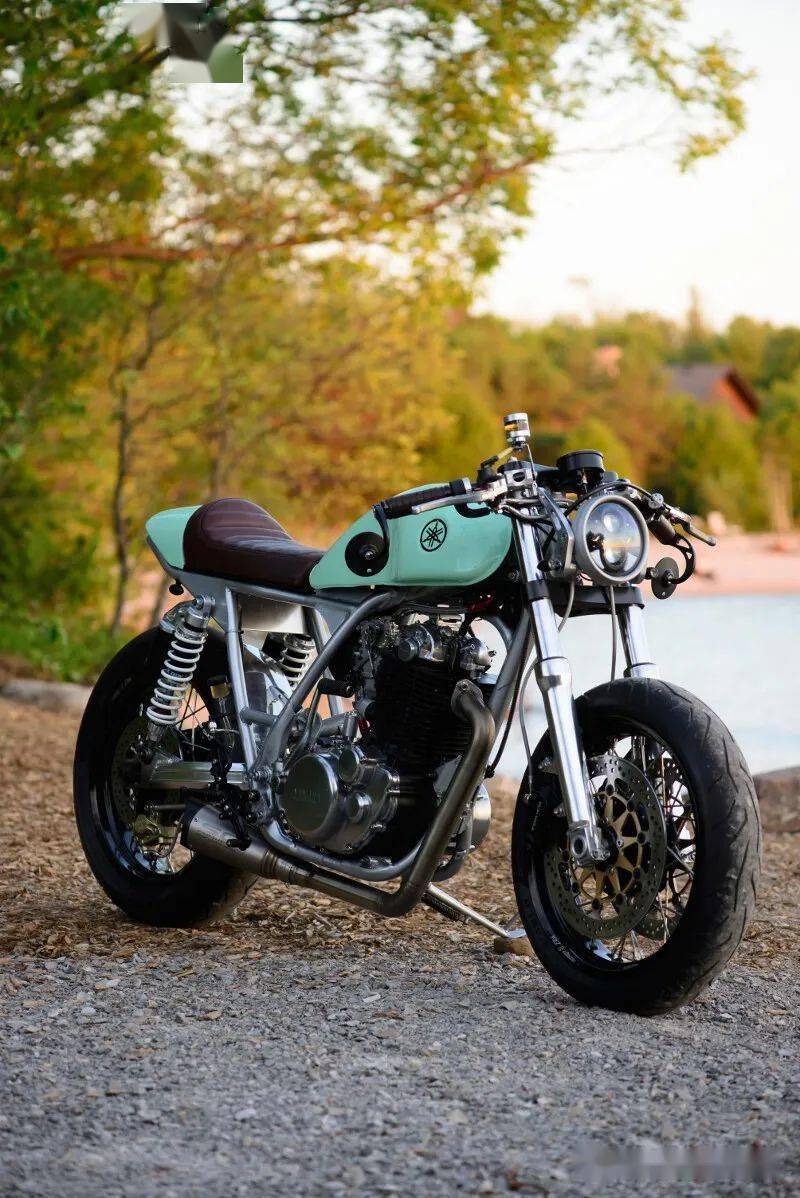 雅马哈sr500大单缸改装