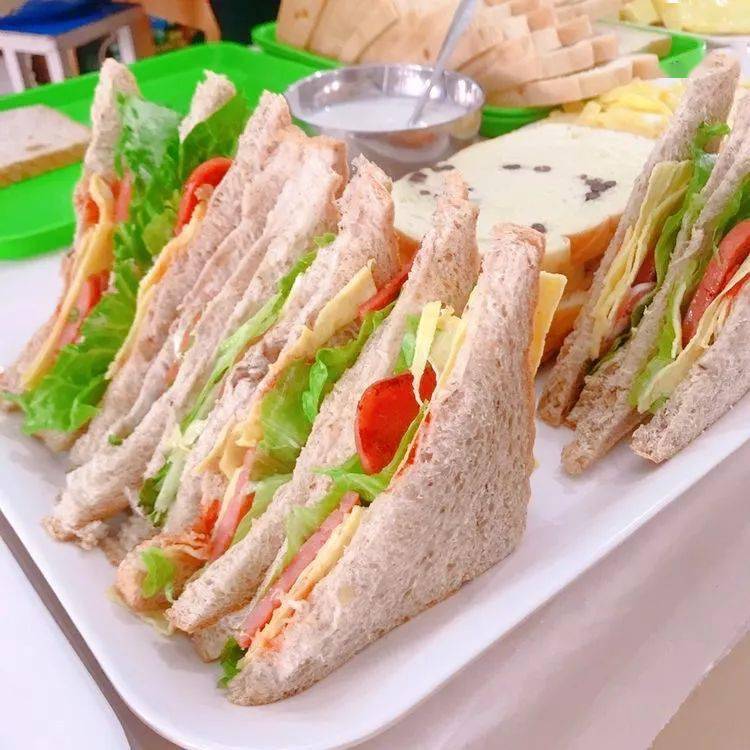 童心幼儿园11月20号幼儿diy美食会美味三明治精彩回顾