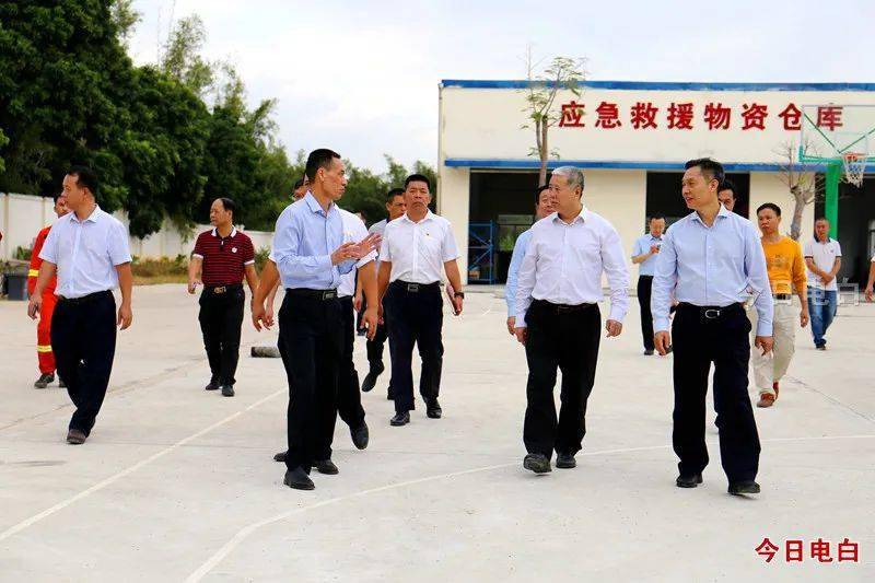 杨胜强到电白调研应急管理改革和森林防灭火工作