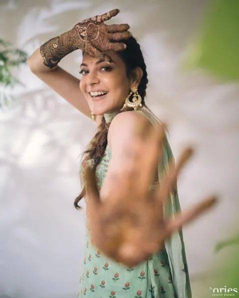 10月30日,南印度电影女王卡加·艾嘉(kajal agarwal)与商业大亨