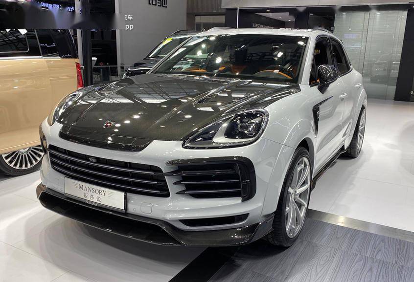 广州车展迈莎锐cayenne细花白版车型