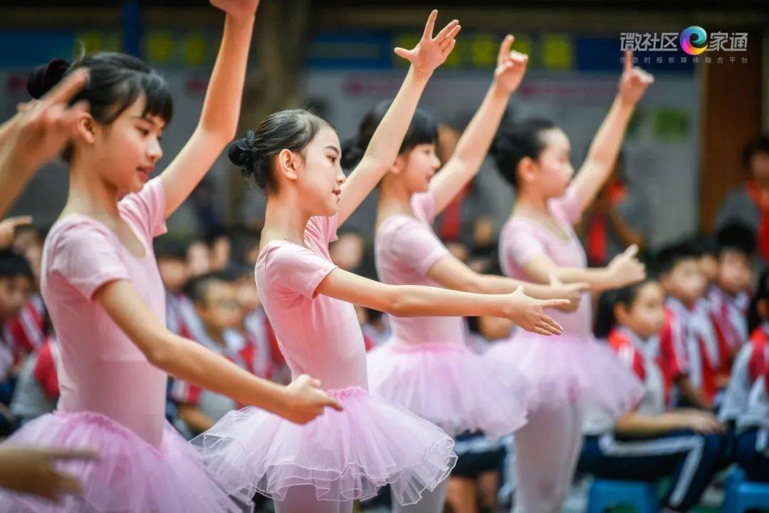 高雅艺术进校园,珠光学子翩翩起舞,感受芭蕾魅力!