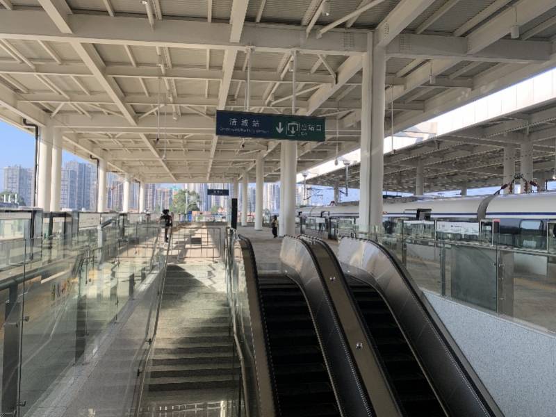 羊城通可搭乘城际清城花都21元广清全程最快16分钟