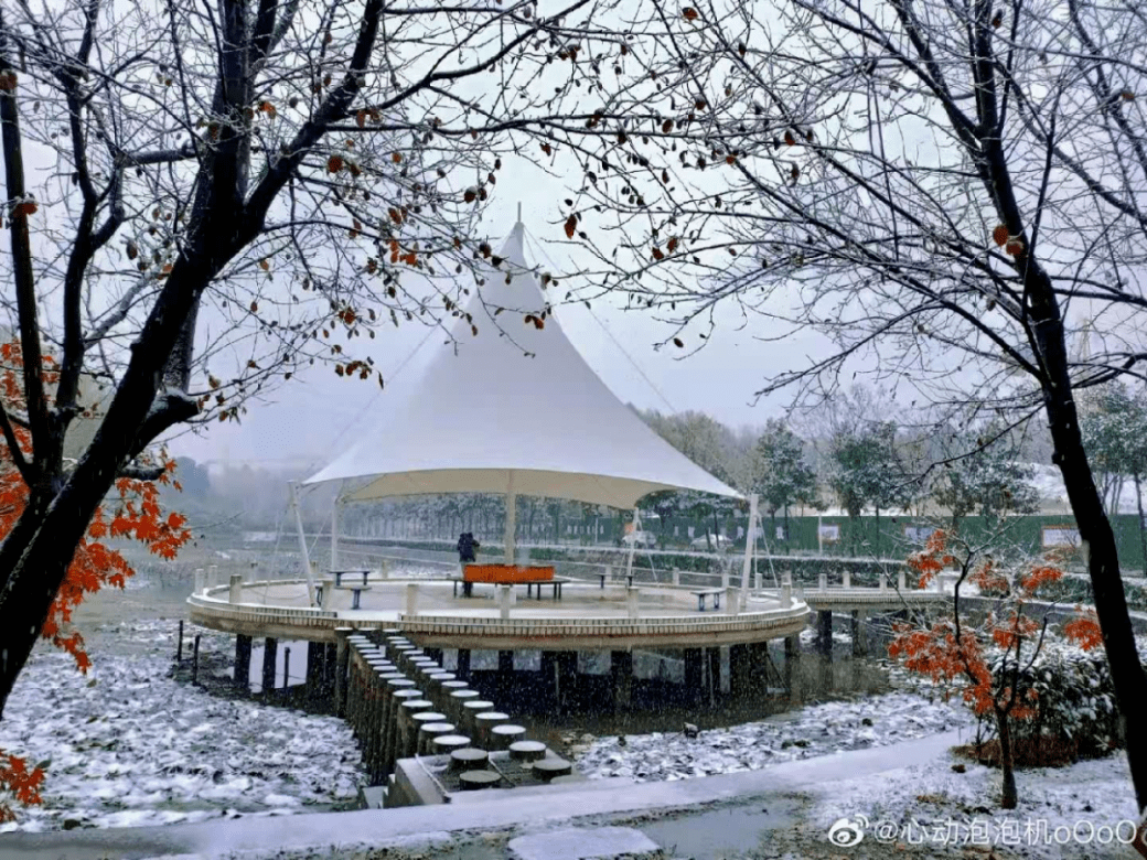 信阳第一场雪已到货还有黄色预警