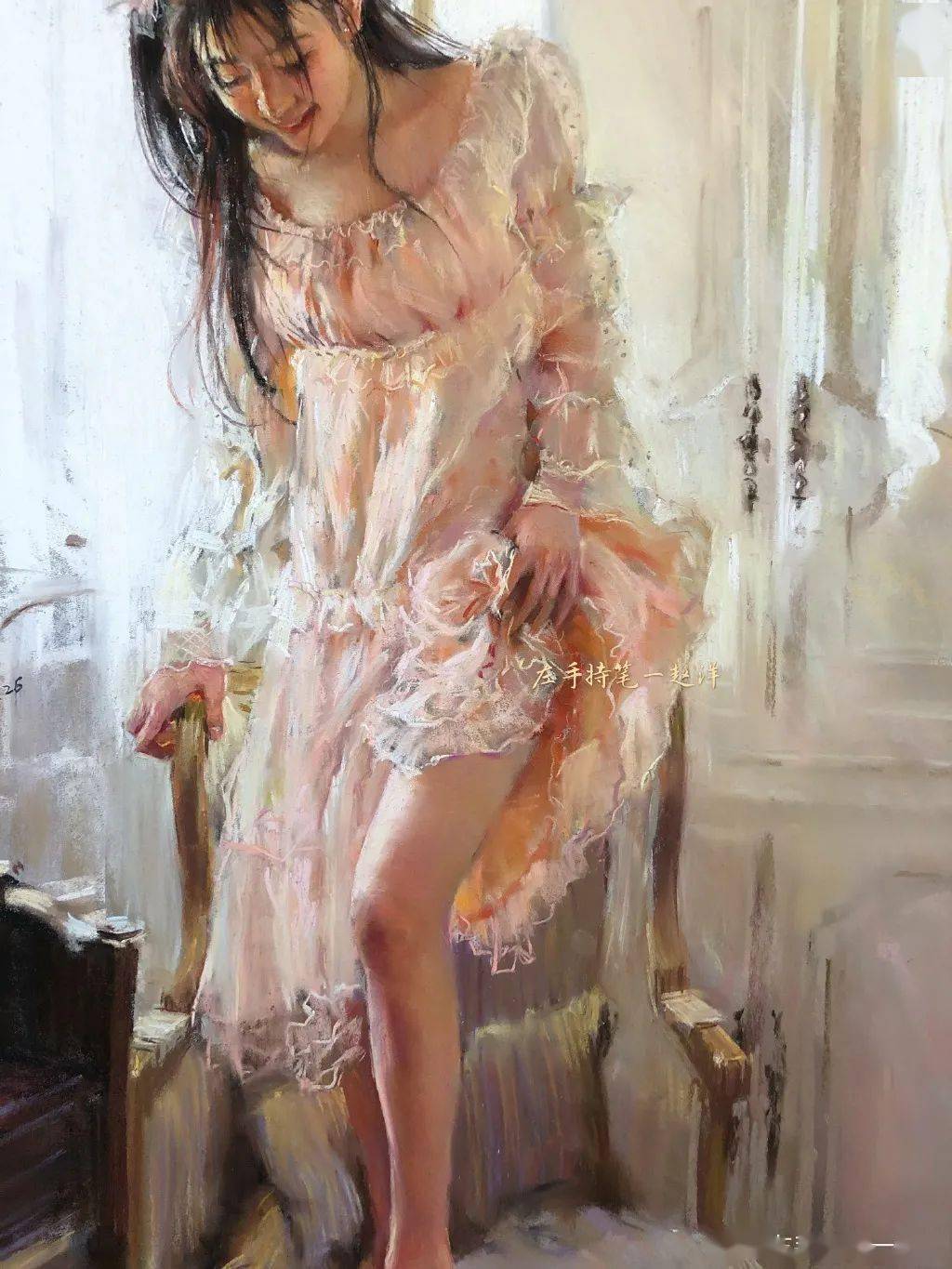 央美才男画画真疯狂笔下绝美少女让你欲罢不能个个美上天