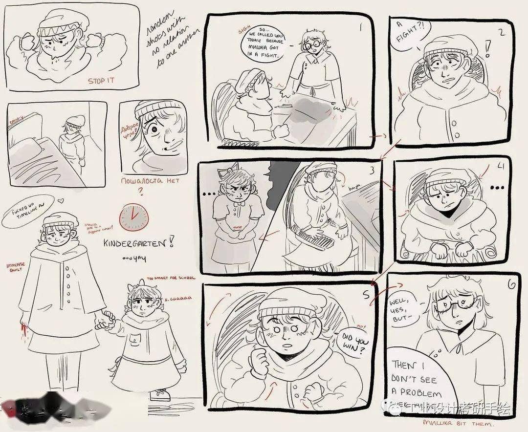 故事板的千层套路而你只在第一层手绘590day