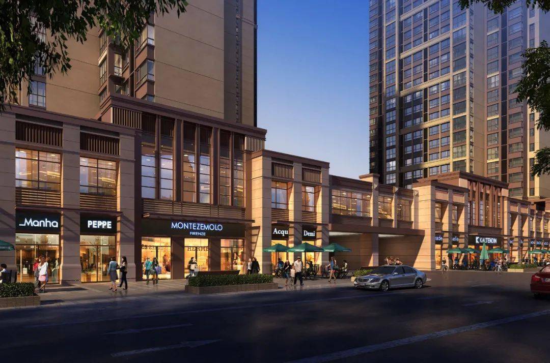 东岭·海棠宸景临街社区铺依托海棠宸景及悦珑湾等社区上万中高端稳定