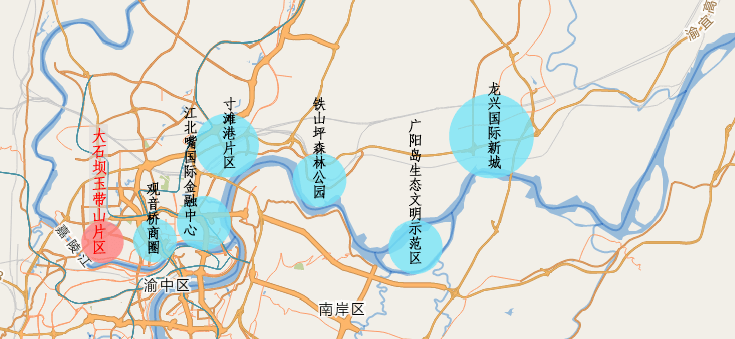 江北大石坝,重新定义重庆新几何中心