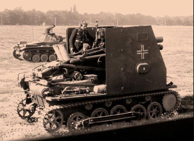 战车溯源小车扛大炮的典范狂暴野牛传奇