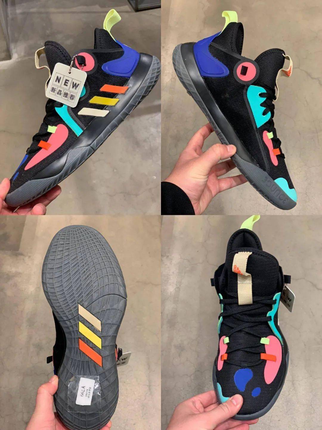 哈登5新配色集中曝光这也太骚了吧