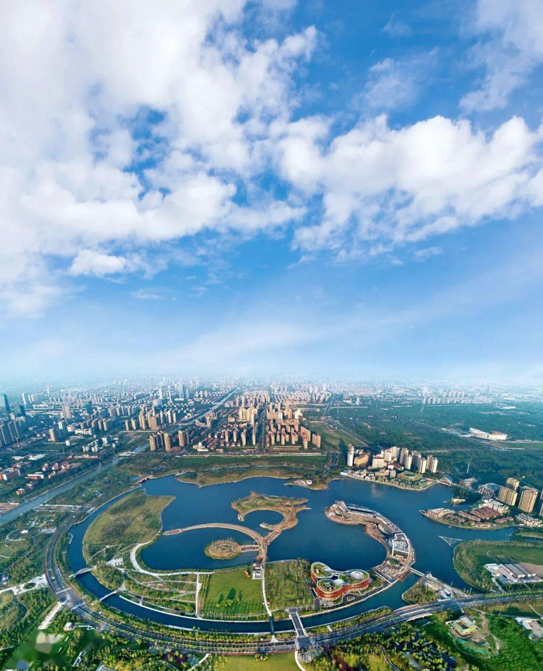 快跟航拍镜头来看最美奉贤!_上海迪士尼