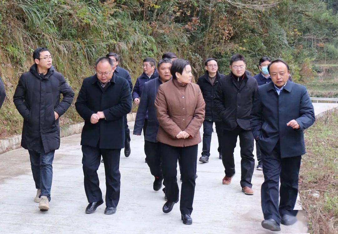 省人社厅党组书记厅长刘艳红一行赴宣恩县咸丰县调研