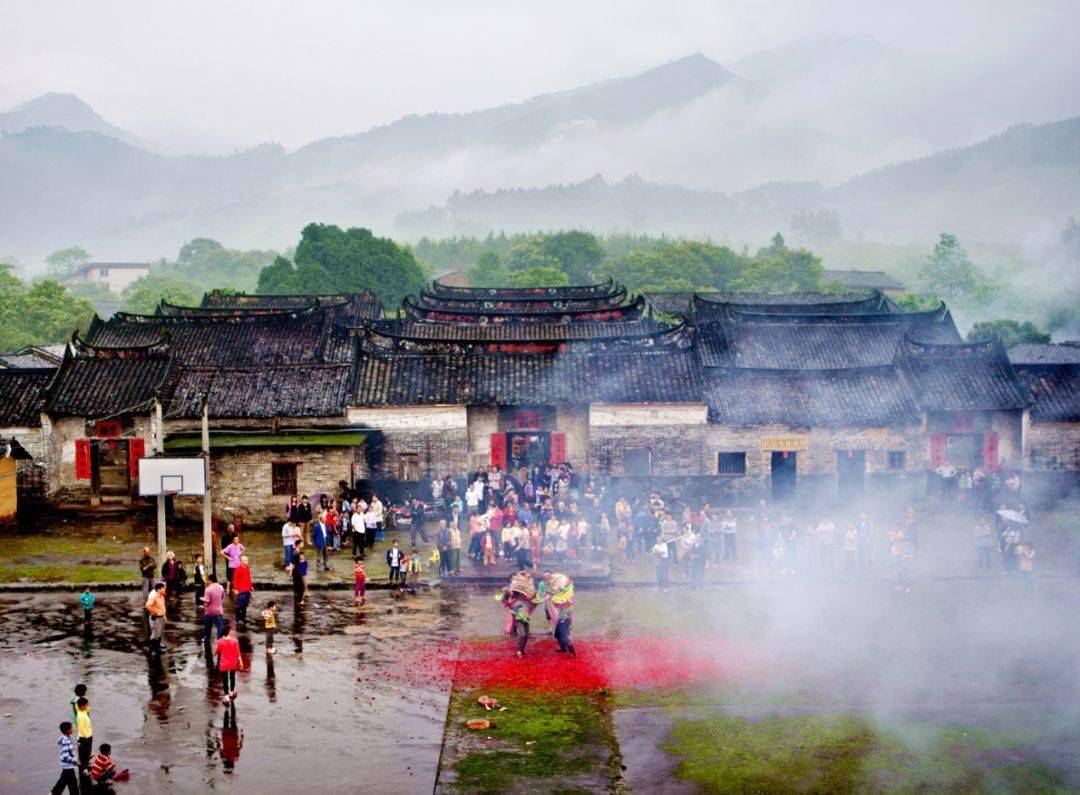 当地人称之为范家大院保存到最好的古民居有一在平南年代最古的,少有