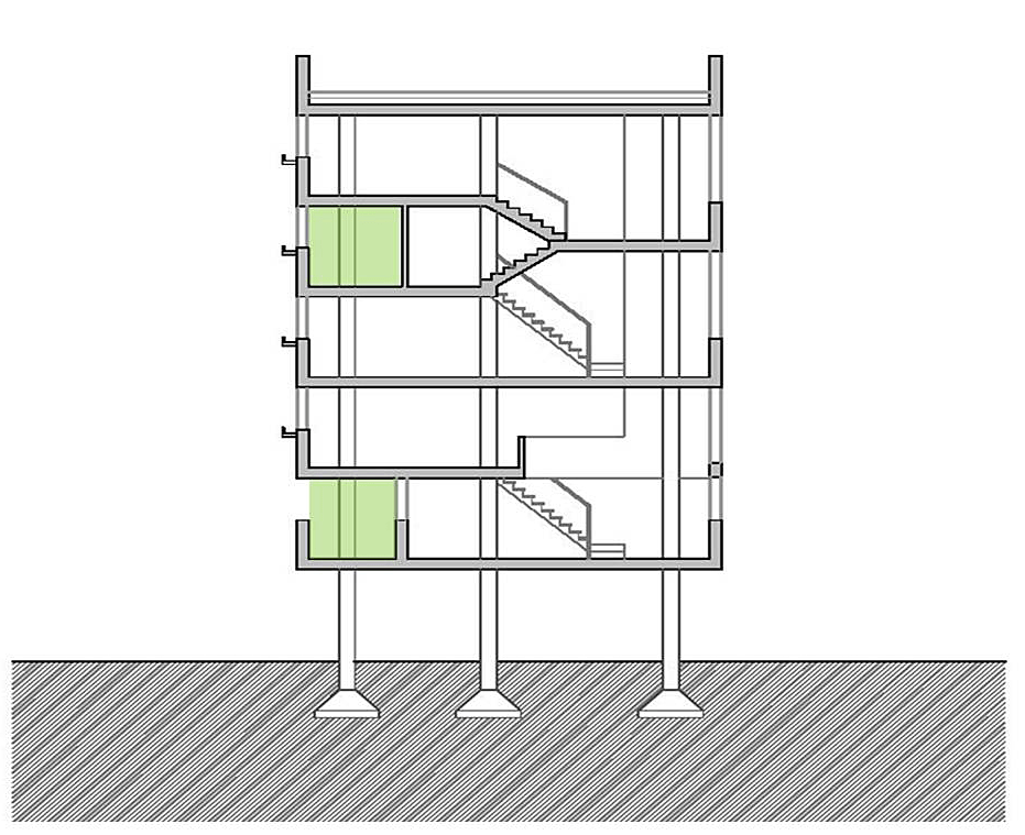 发展的分歧:柯布西耶与金兹堡对现代人居空间形态的构