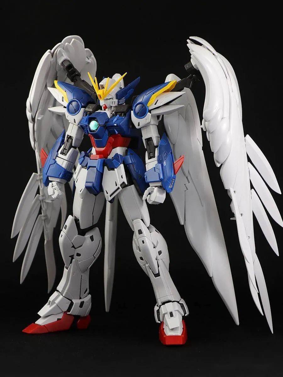 【日站 万代11月 mg 飞翼零式高达ew ver.ka 素组测评1130】_関节