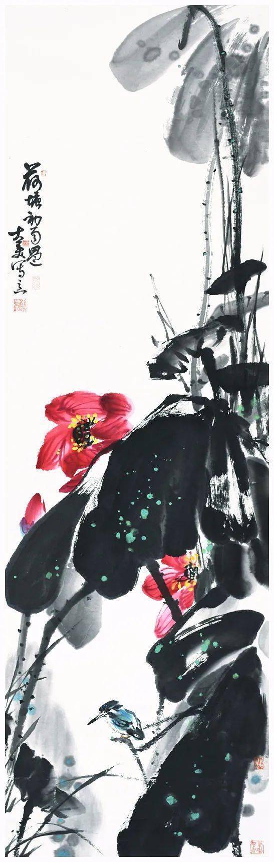 14,上杭女画家何美玲作品亮相福州!