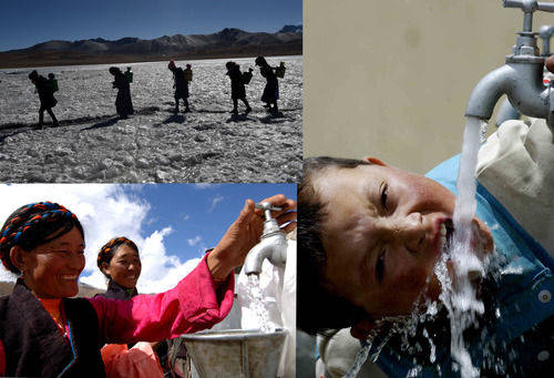 西藏解决200多万农牧民饮水安全问题_自来水