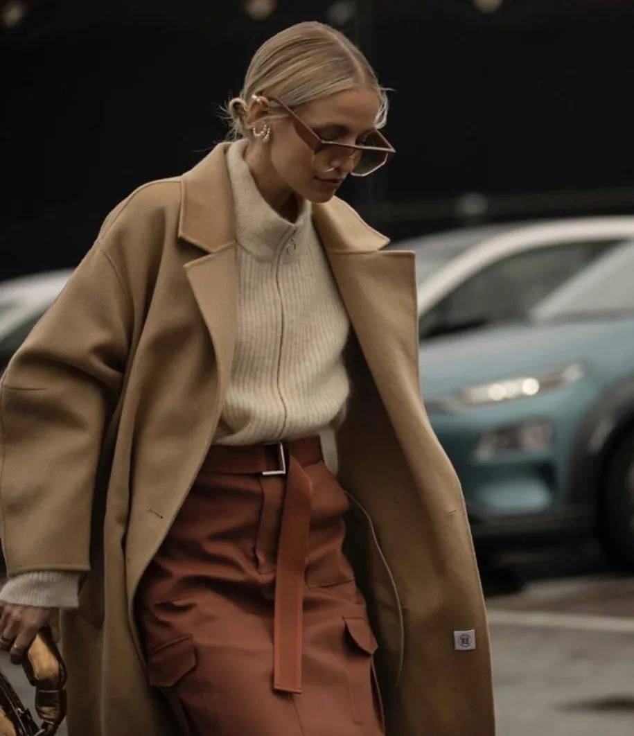 今年秋冬,流行色这样穿真的太高级了!