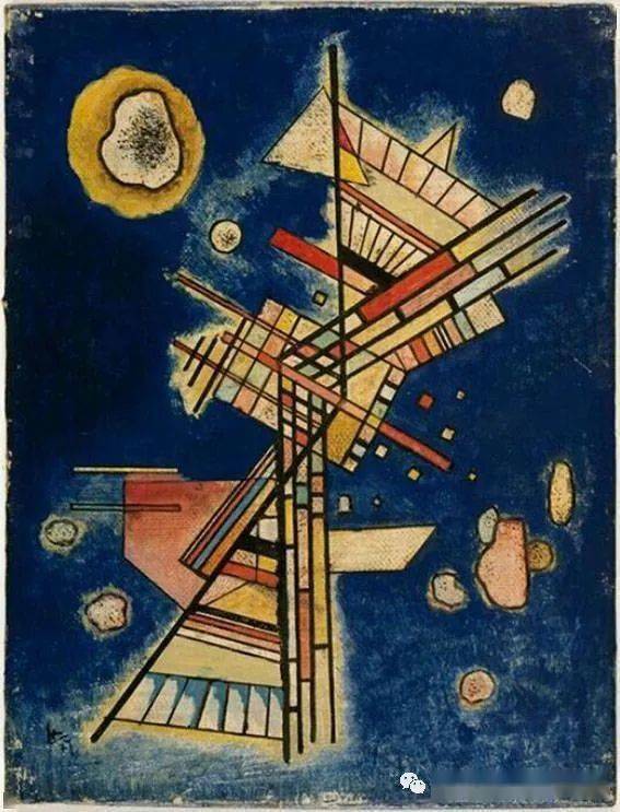 现代抽象主义绘画创始人康定斯基绘画作品赏析