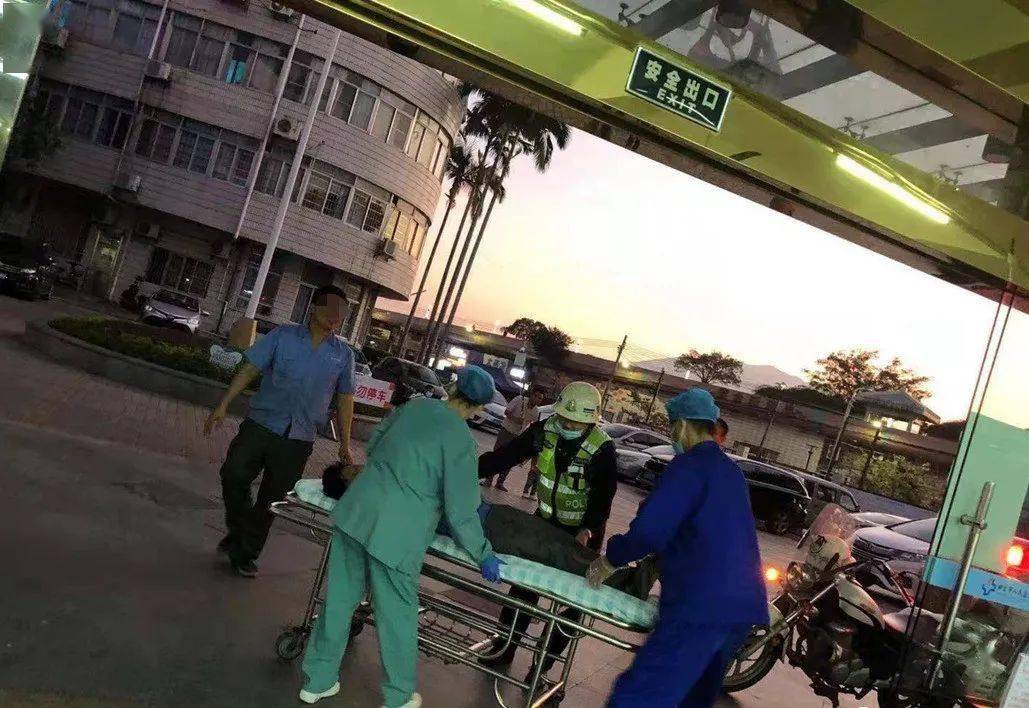 四会龙甫工业园至人民医院的路段上,上演着一场生死时速.