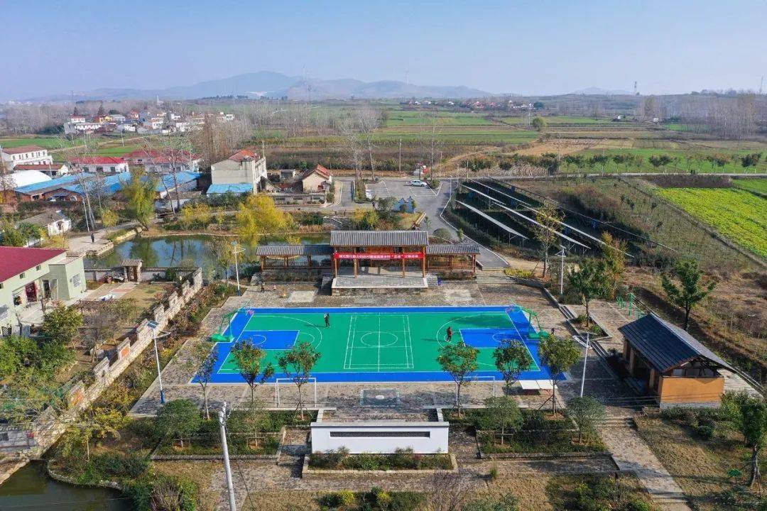 高空带你领略枣阳鹿头镇刘庄村之美!