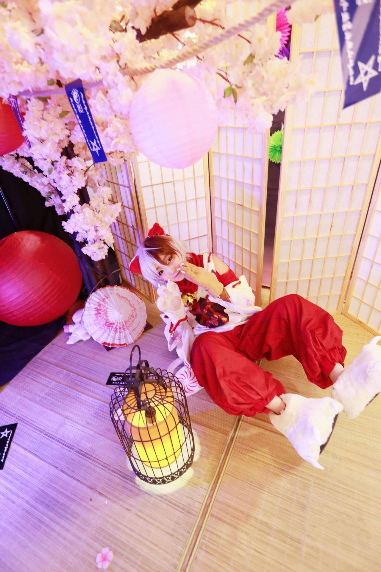 阴阳师招财猫御魂cosplay