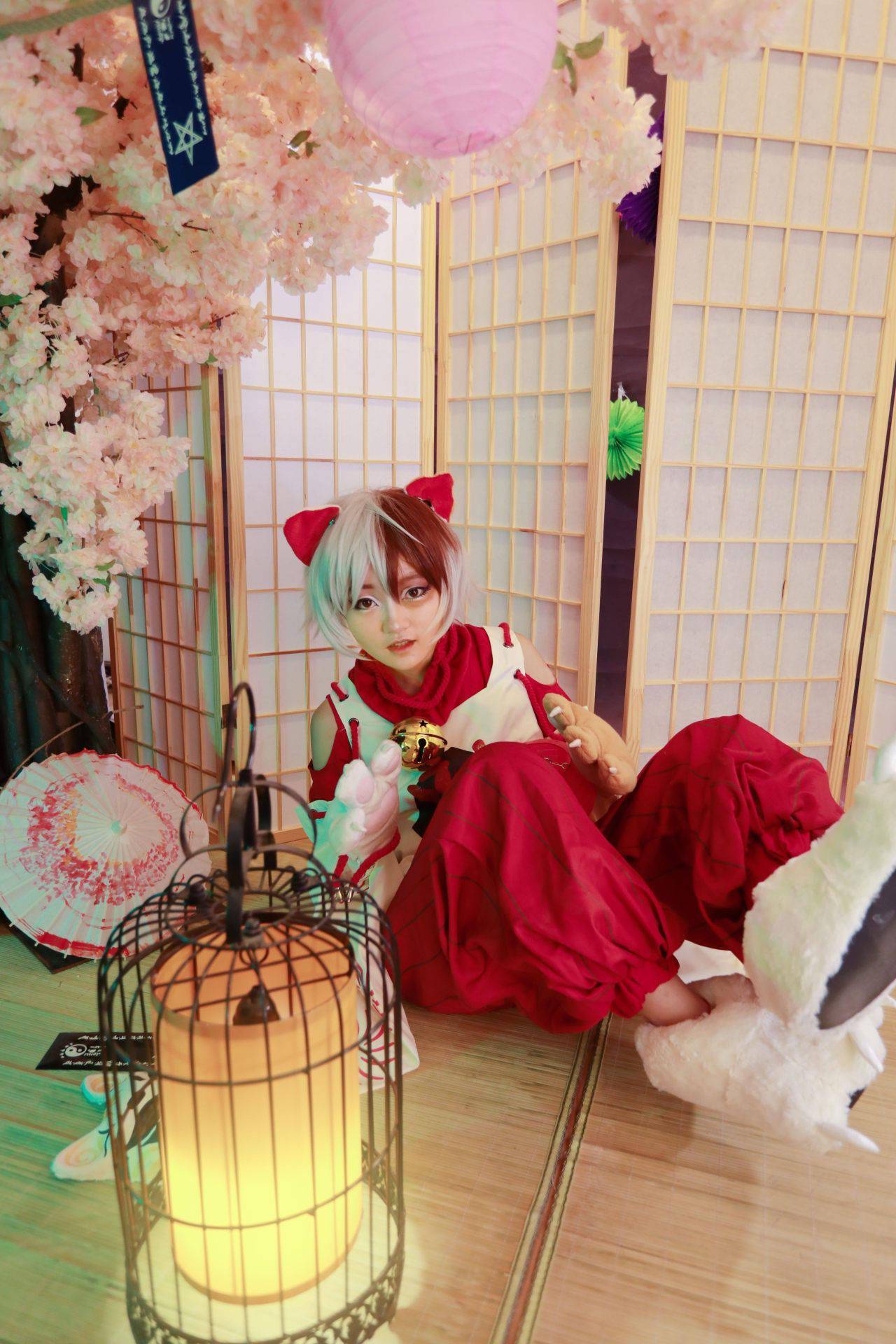 阴阳师招财猫御魂cosplay