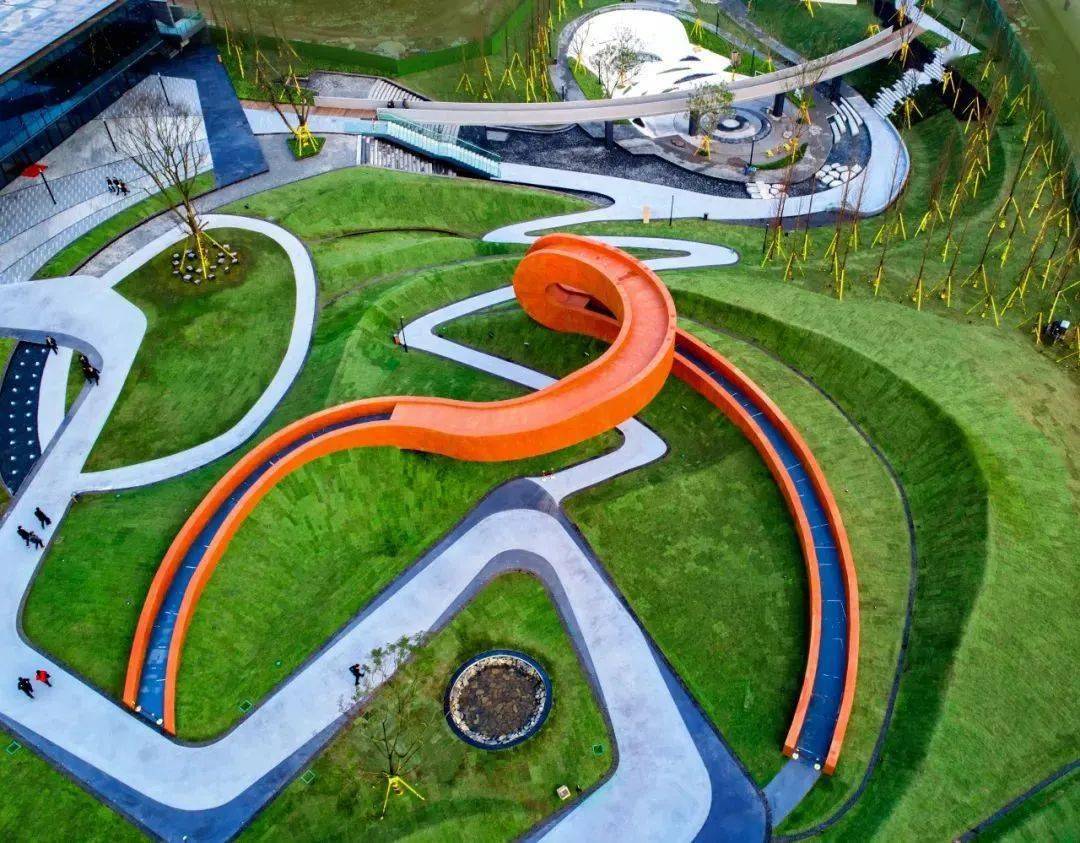 让这些高低蜿蜒的地形景观治愈2020年的你景观宝藏