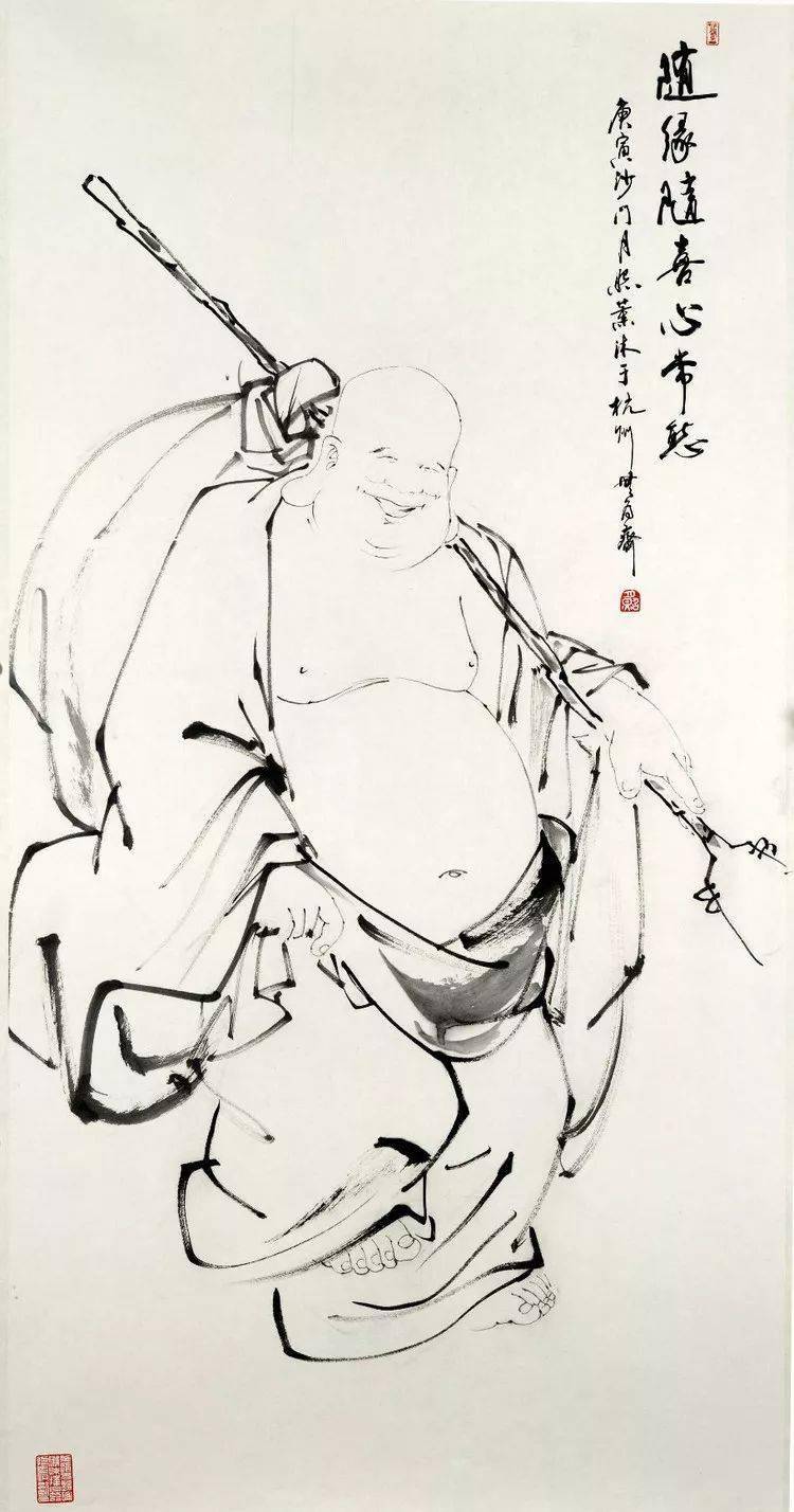 月上照人儒释道人物造像欣赏