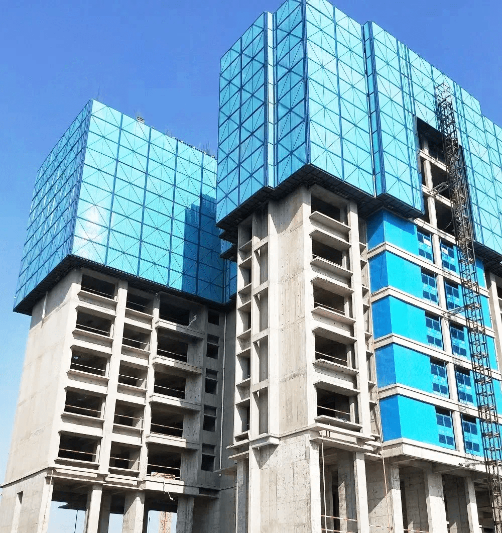 领先创新工艺——铝模工艺一次成膜  极大降低外墙渗漏水风险  内墙