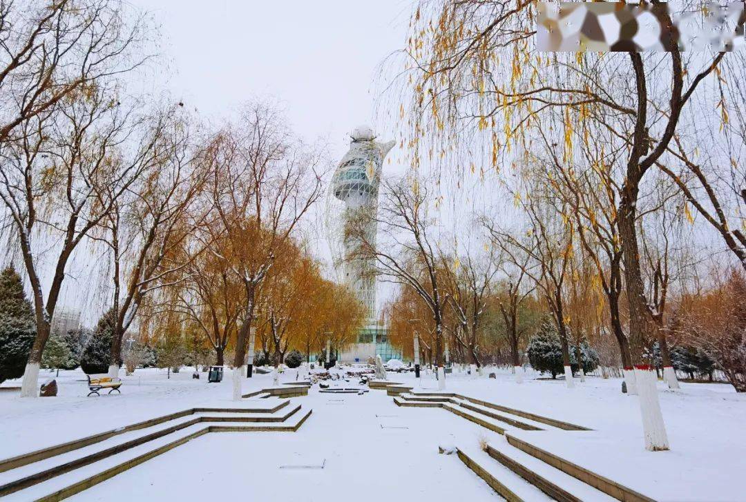 一夜缠绵梨花雪万种风情雄关娆这是属于嘉峪关的冬季恋歌