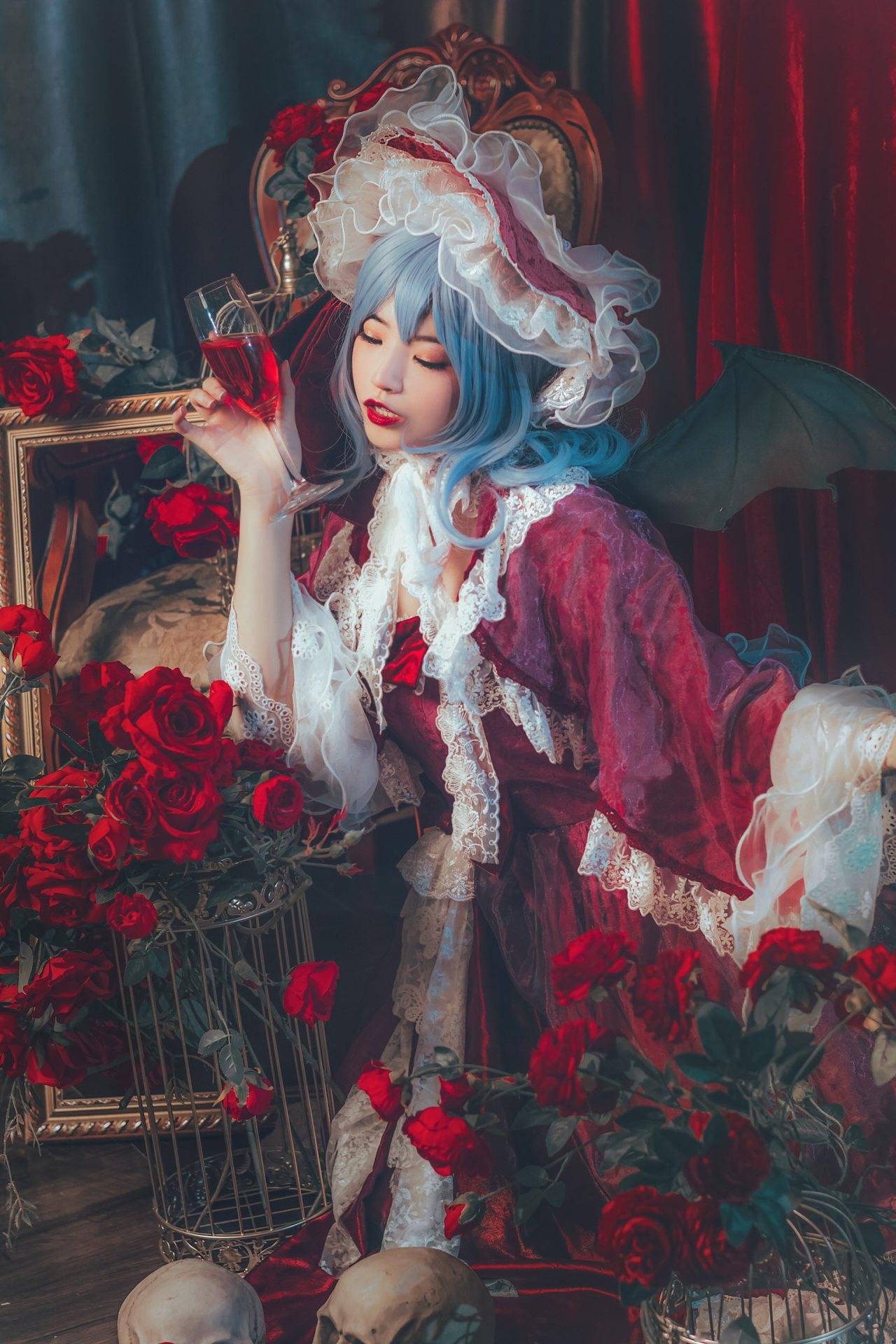 东方project蕾米莉亚斯卡雷特cosplay