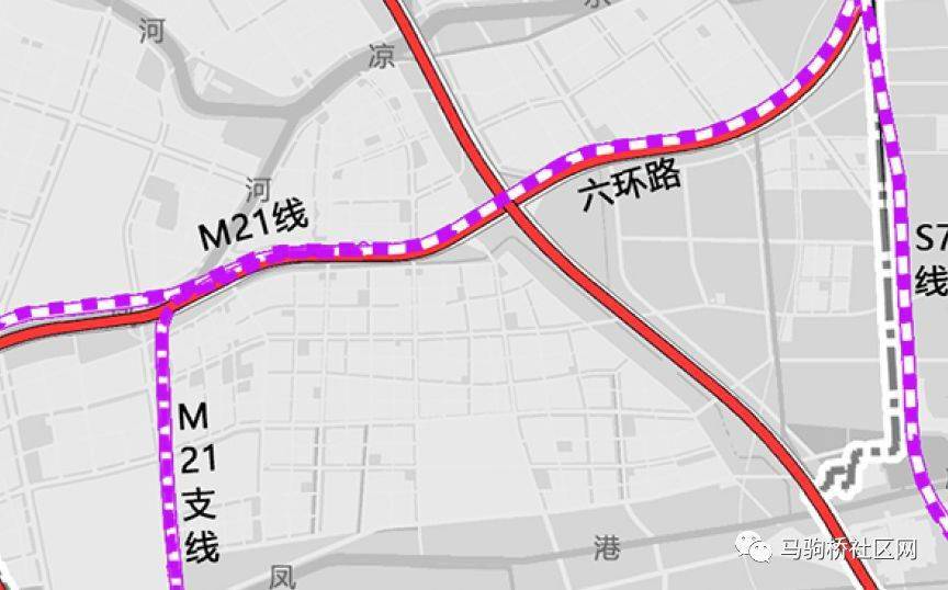 马驹桥地铁规划图片