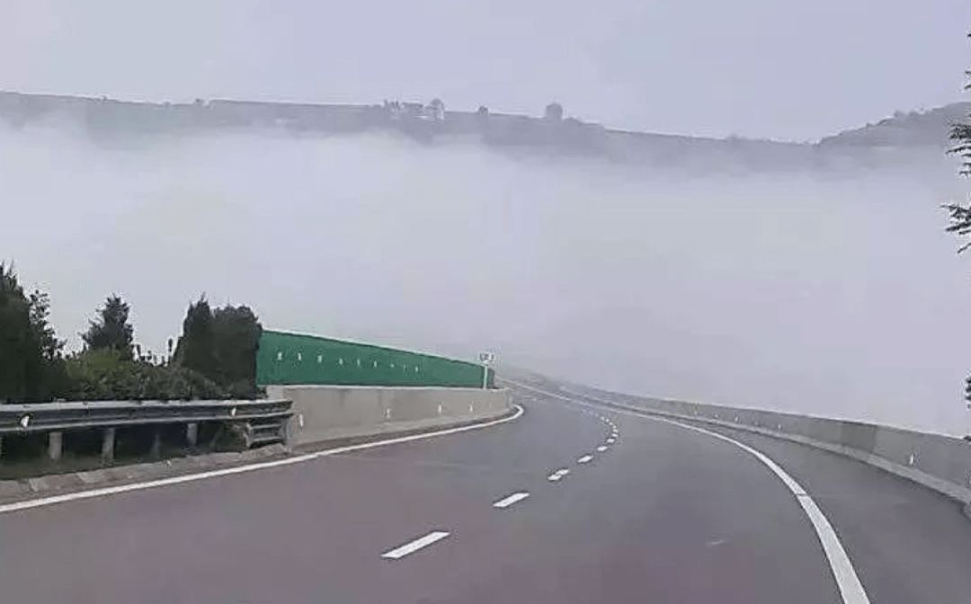 全潍坊高速公路团雾易发路段都在这里了!